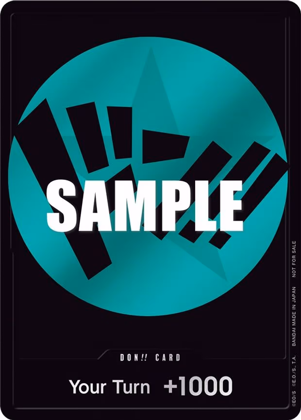 DON!! Card (Teal) trading card