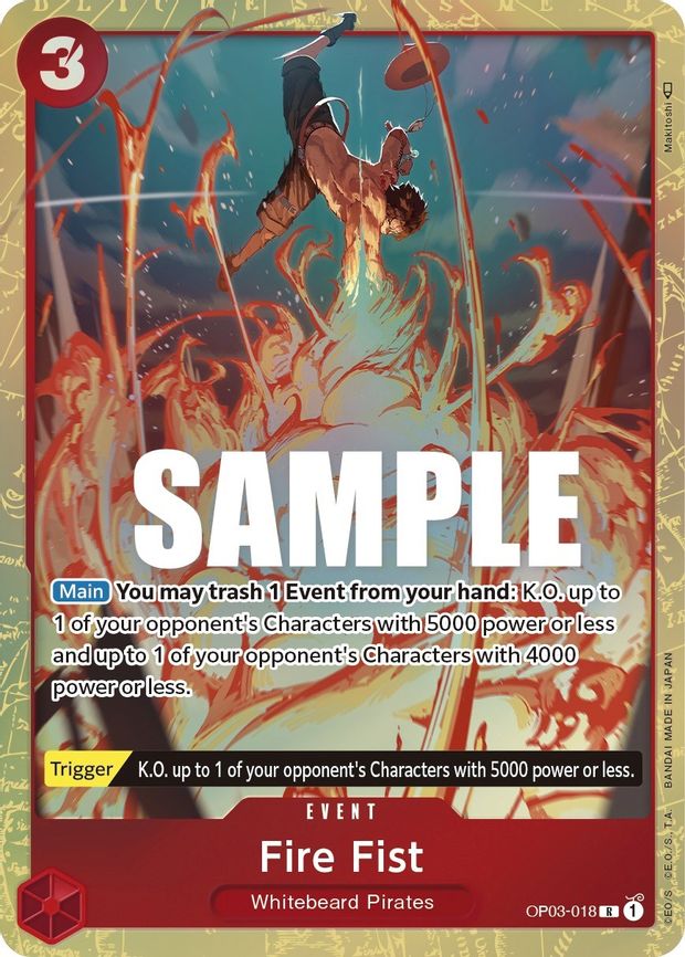 Fire Fist (Alternate Art)