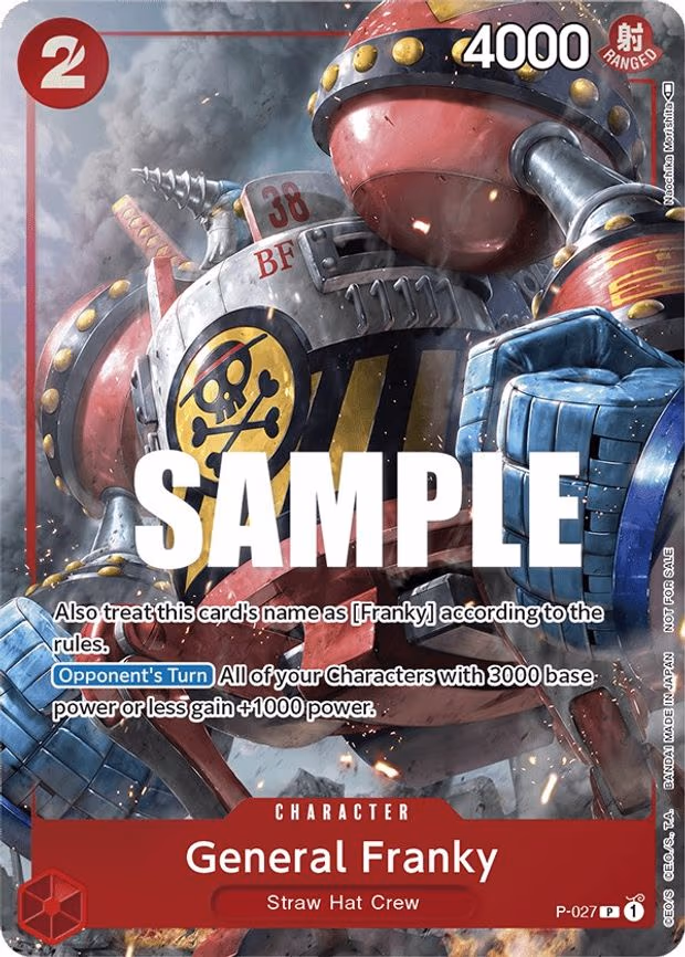 General Franky (Event Pack Vol. 2) trading card