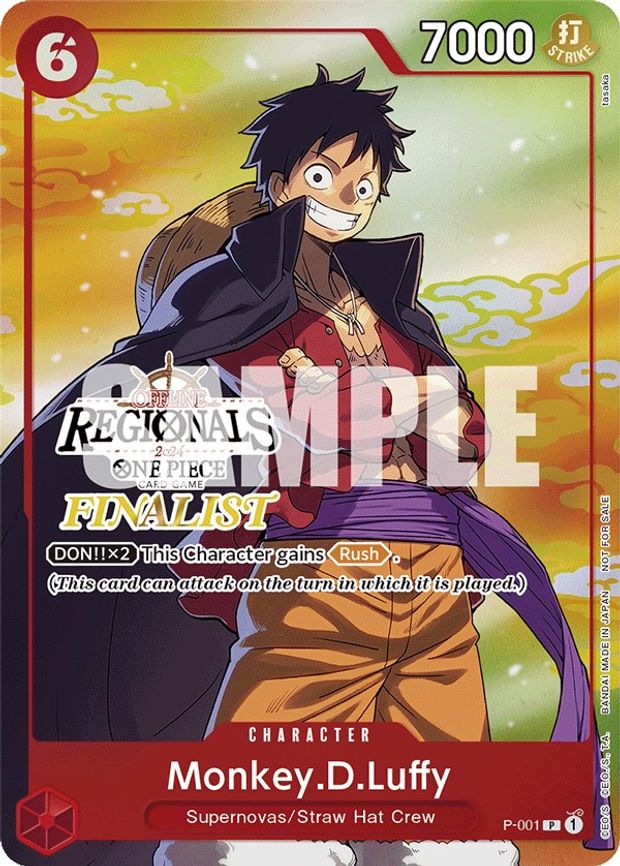 Monkey.D.Luffy (001) (Online Regional 2024 Vol. 2) [Finalist]