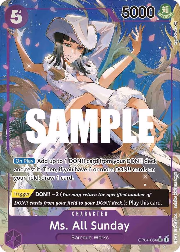 Ms. All Sunday (Alternate Art) trading card