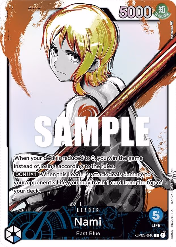 Nami (040) (Alternate Art) trading card