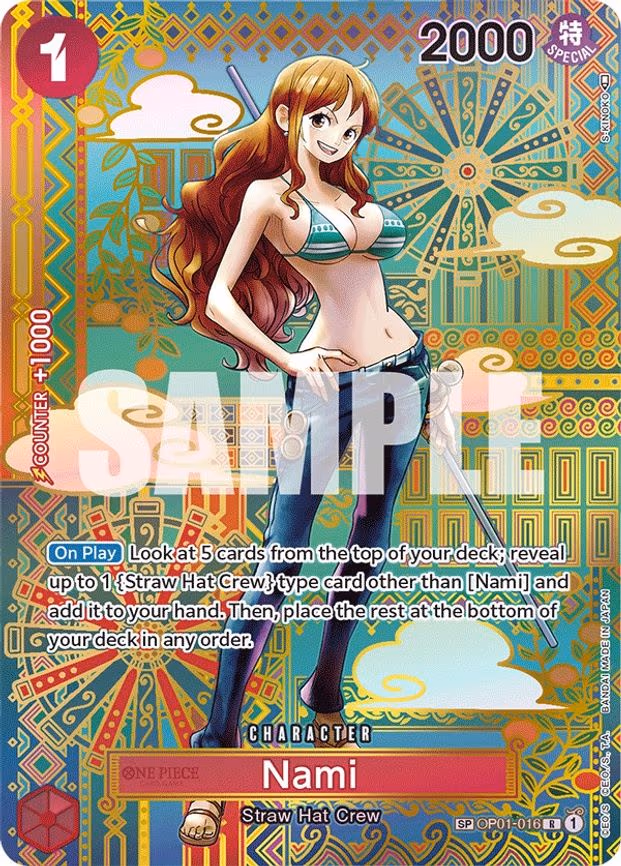 Nami (SP) trading card