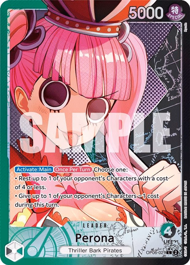 Perona (021) (Alternate Art) trading card