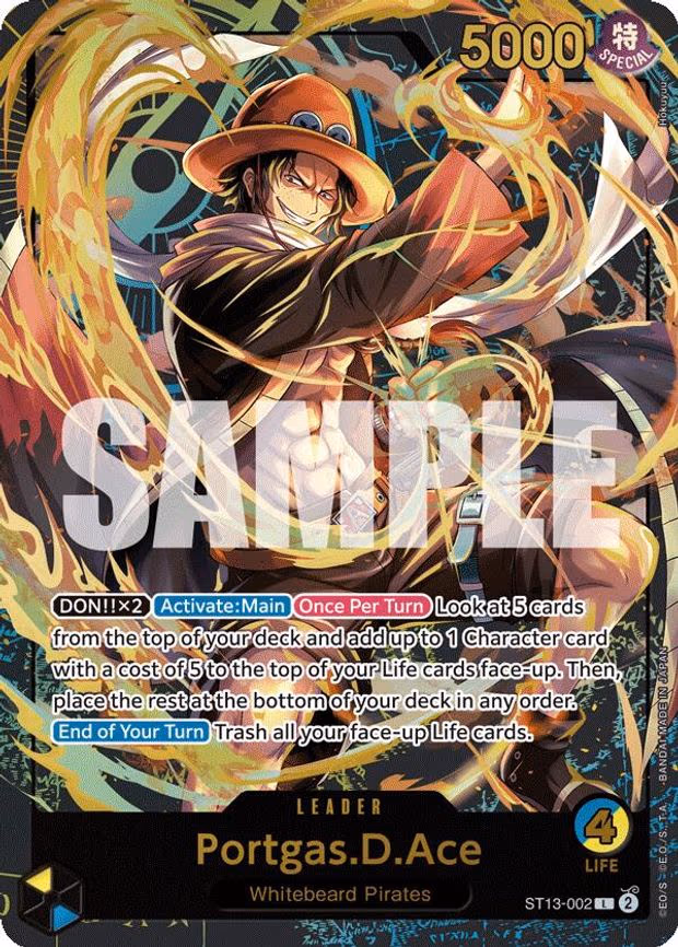 Portgas.D.Ace (Premium Card Collection -Leader Collection