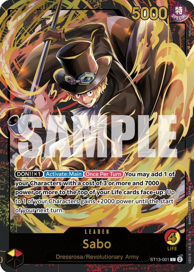 Sabo (Premium Card Collection -Leader Collection