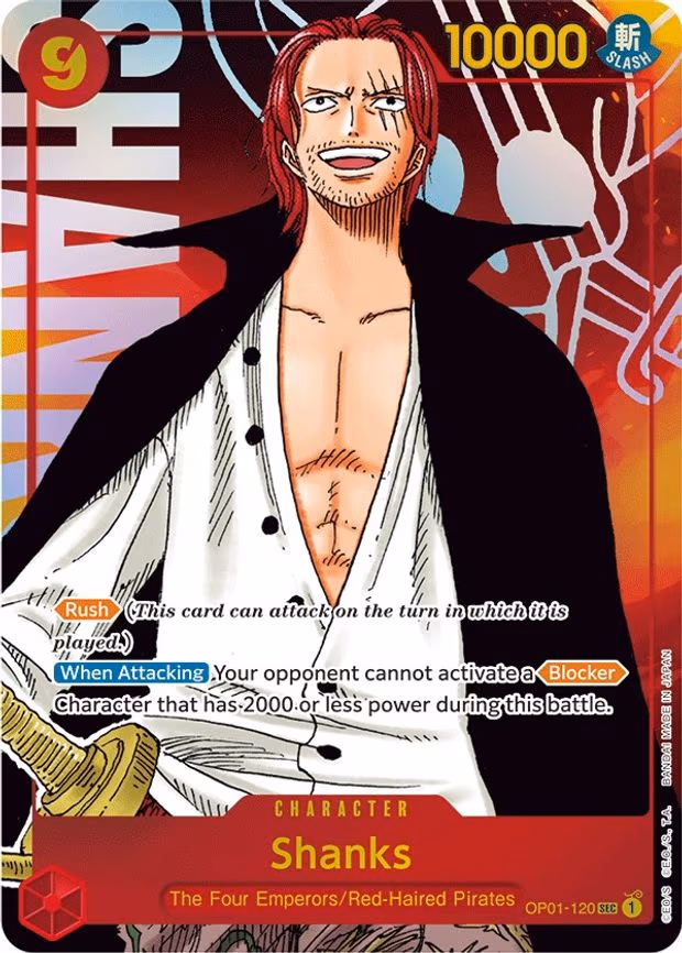Shanks (Parallel) trading card