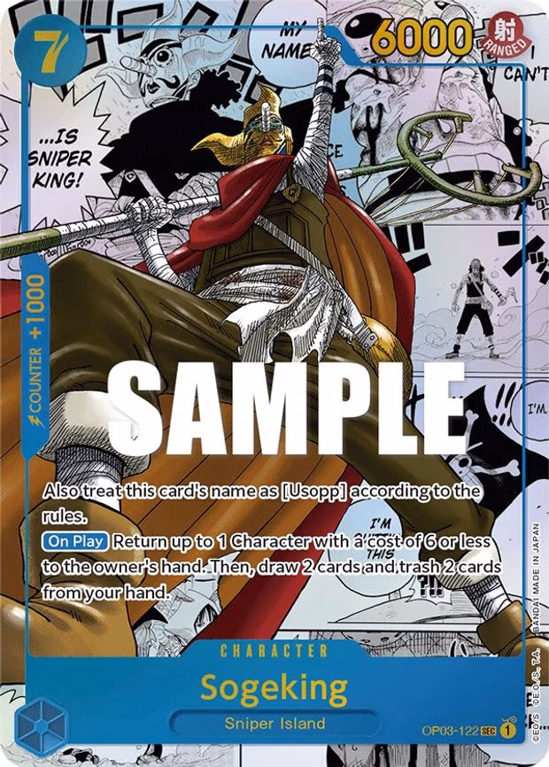 Sogeking (Alternate Art) (Manga) trading card