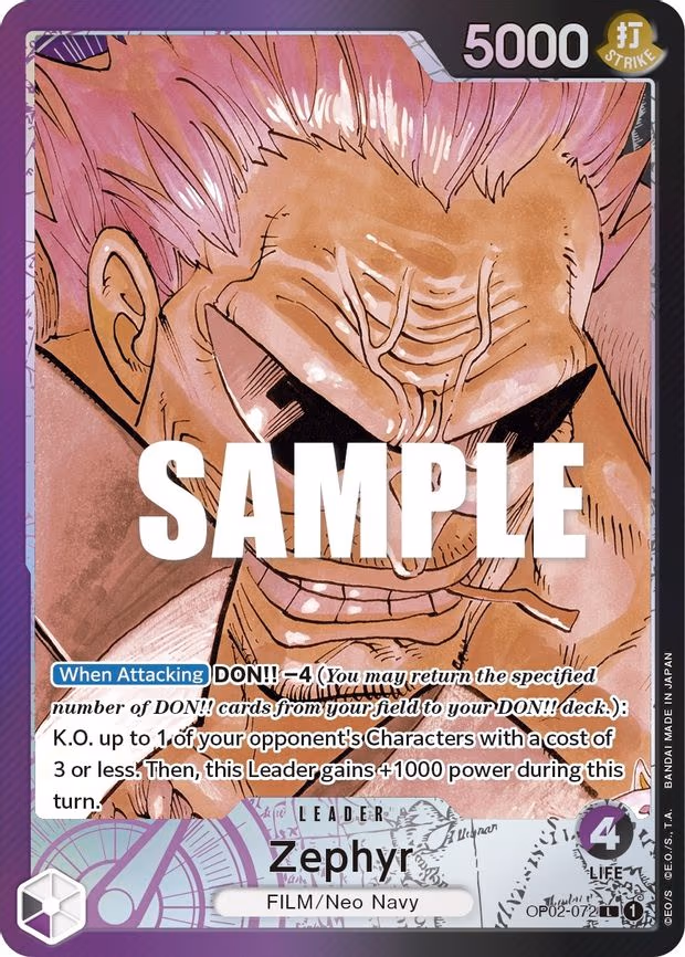 Zephyr (Alternate Art) trading card
