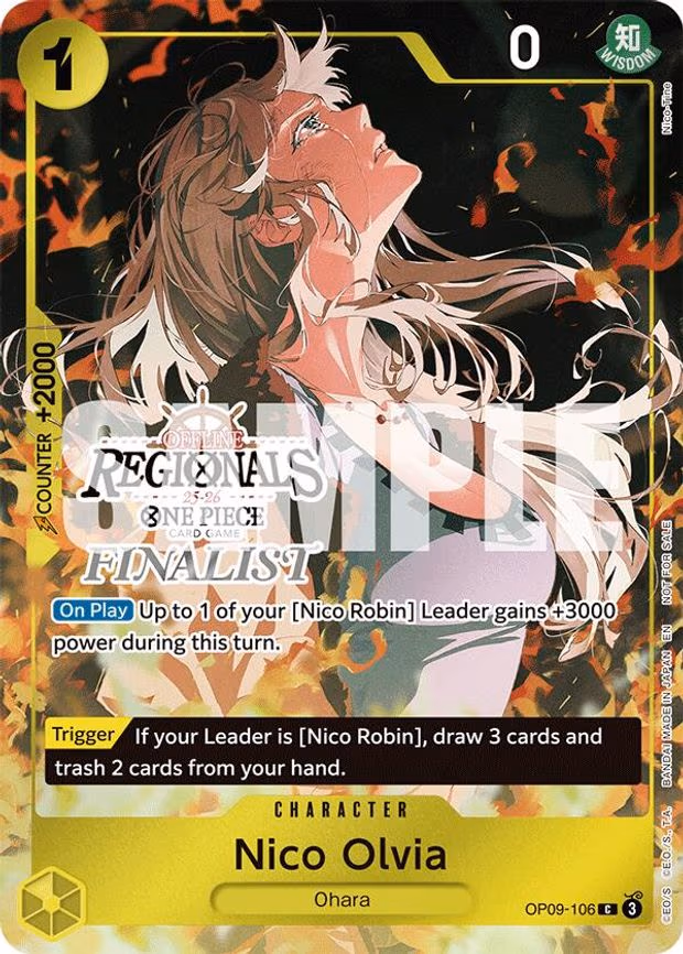 Nico Olvia (Offline Regional Finalist Card Set 2025 Vol.1)