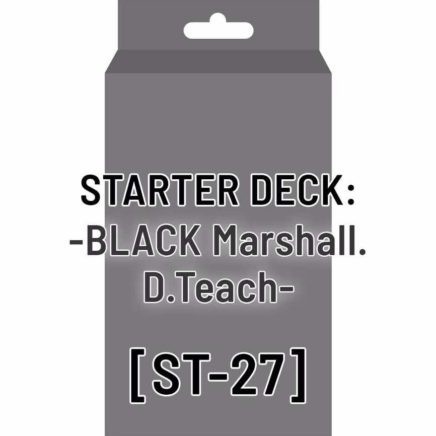 Starter Deck 27: BLACK Marshall.D.Teach